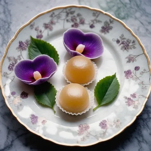 tangyuan,quail egg,marzipan balls,edible flowers,water lily plate,egg dish,Photography,Documentary Photography,Documentary Photography 02