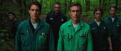 green background,scrubs,green screen,hollyoaks,green jacket,pinewood,eleven,medical staff,forest workers,hospital staff,ramsons,money heist,villagers,paramedic,clones,the stake,green,cleavers,patrol,coveralls,Illustration,American Style,American Style 12