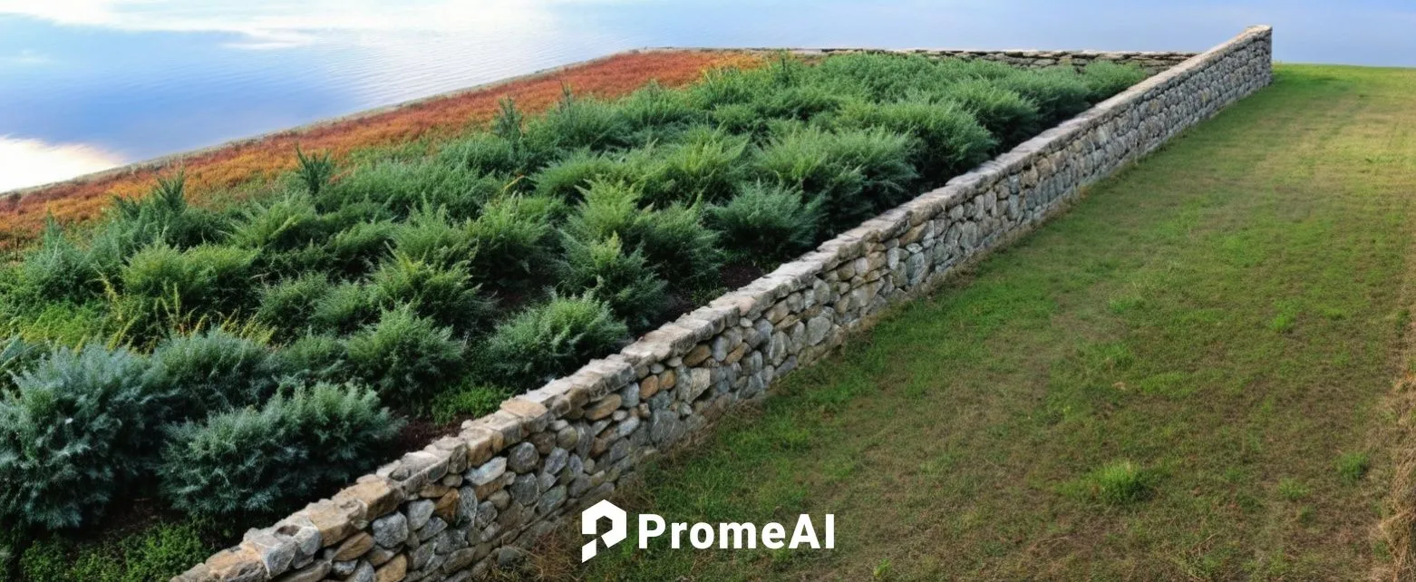 make a hyperrealistic rural wall in the middle of a prairie ,longwall,aileach,walling,stonewalls,clipped hedge,stone wall,stone fence,wall,city wall,cry stone walls,ramparts,castle wall,hedwall,old wa