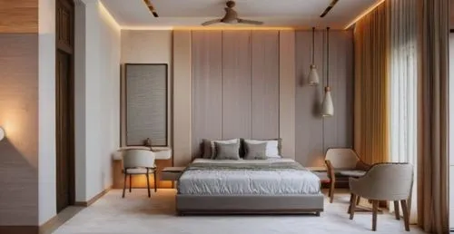 room divider,modern room,sleeping room,guest room,contemporary decor,boutique hotel,bedroom,japanese-style room,guestroom,modern decor,danish room,interior modern design,great room,bamboo curtain,interior decoration,interior design,canopy bed,hallway space,room newborn,room lighting