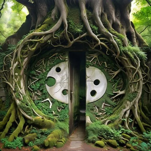 fairy door,garden door,tree house,creepy doorway,fairy house,ents,Photography,Fashion Photography,Fashion Photography 26