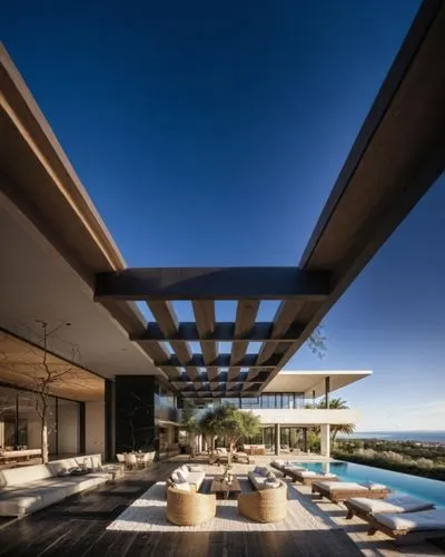 dunes house,roof landscape,landscape design sydney,roof terrace,landscape designers sydney,luxury property,modern architecture,pergola,concrete ceiling,corten steel,folding roof,luxury home interior,modern house,roof top pool,pool house,block balcony,contemporary decor,garden design sydney,terraces,holiday villa