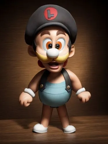 luigi,mario,super mario,toad,plumber,mario bros,true toad,pubg mascot,popeye,3d render,super mario brothers,pinocchio,3d model,gnome,game character,3d figure,3d rendered,odyssey,cute cartoon character