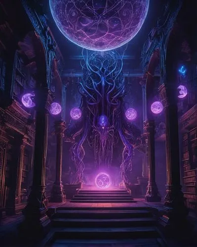 labyrinthian,hall of the fallen,sanctum,nidularium,lair,ornate room,strangehold,malom,magorium,lavonia,tartarus,mahavatar,obscura,necrom,orchestrion,odditorium,calydonian,eudendrium,umbra,servitor,Illustration,Realistic Fantasy,Realistic Fantasy 47