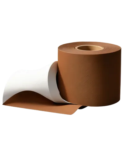 Brown poop, cartoon style, 3D shape, rounded edges, glossy texture, solitary, centered composition, bright lighting, humorous expression, toilet paper roll nearby, white background, comedic atmosphere