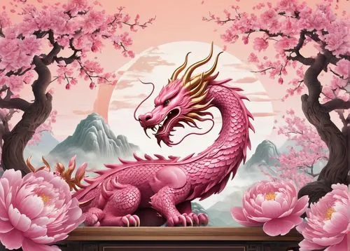 dragon li,chinese dragon,painted dragon,japanese sakura background,dragon design,dragon,forest dragon,pink background,sakura background,dragon bridge,valentine background,dragon fire,barongsai,wyrm,dragon of earth,dragon boat,pink floral background,dragons,spring background,basilisk,Unique,Design,Logo Design