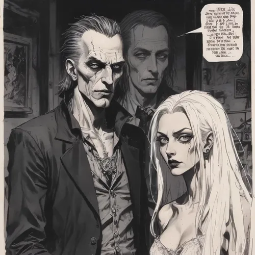 brubaker,bolland,arkham,corleto,lestat,mcniven,lodgers,bachalo,hellblazer,bizarros,malekith,gothams,drac,sandman,mignola,zatara,strahd,vanderhorst,two face,vampire woman