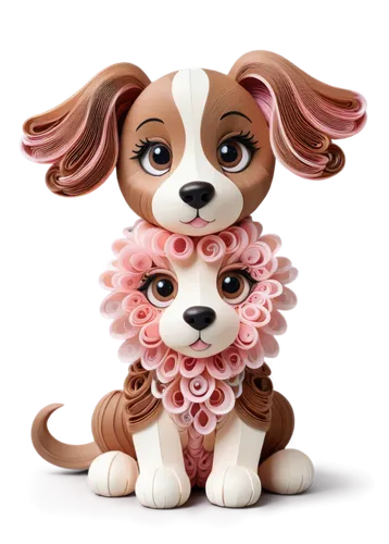 cavalier king charles spaniel,canine rose,cute cartoon image,paper flower background,cute puppy,dog illustration,toy dog,pink floral background,flower animal,valentine clip art,pink chrysanthemum,flower background,heart clipart,flowers png,pink daisies,cartoon flower,dog roses,the dog a hug,cute cartoon character,cute animals,Unique,Paper Cuts,Paper Cuts 09