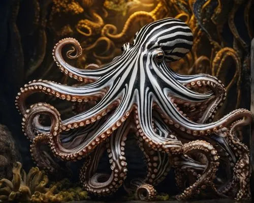 silver octopus,octopus,tentaculata,kraken,tentacular,cnidarian,Photography,General,Fantasy