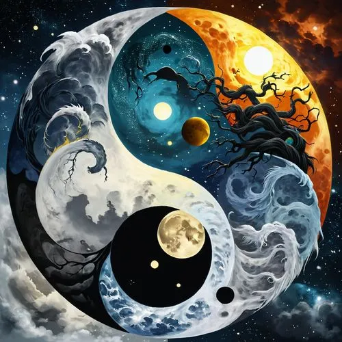 yinyang,yin yang,yin and yang,moon and star background,lunar phases,phase of the moon,moon phases,taoism,moon phase,lunar,sun and moon,amaterasu,moon and star,circumlunar,stars and moon,moonstuck,ratri,lunar landscape,moonesinghe,moonta,Conceptual Art,Fantasy,Fantasy 13