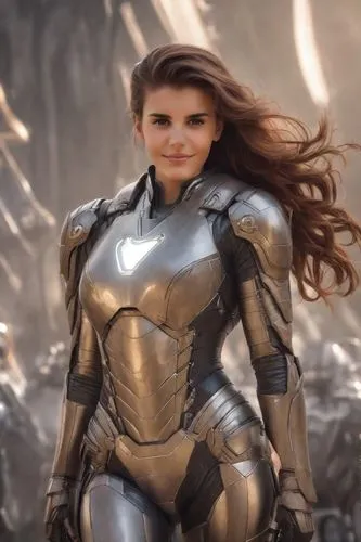 ammo,steel,steel man,silphie,head woman,aluminum,silver,strong woman,elenor power,kosmea,sprint woman,super heroine,fantasy woman,iron,captain marvel,symetra,strong women,cgi,avenger,chrome steel,Photography,Realistic