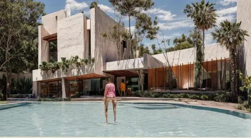 mid century house,mid century modern,modern house,pool house,beverly hills hotel,dunes house,marrakech,modern architecture,mirror house,beverly hills,exposed concrete,luxury property,luxury real estate,3d rendering,cube stilt houses,palm springs,cubic house,west hollywood,boutique hotel,eco hotel,Architecture,General,Modern,Mexican Modernism