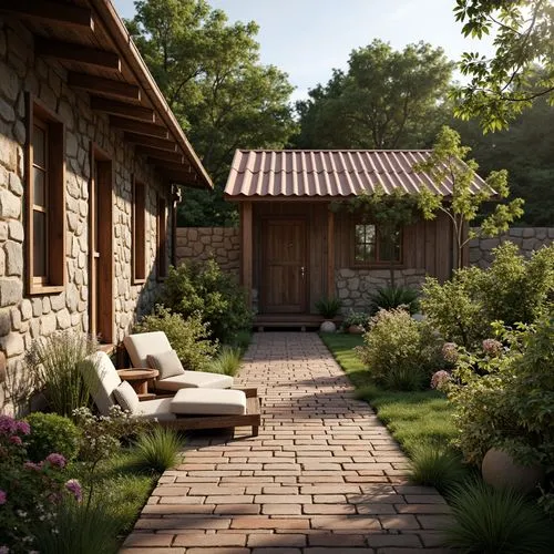 summer cottage,3d rendering,landscape design sydney,summer house,render,summerhouse,landscape designers sydney,wooden decking,garden shed,cottage garden,country cottage,landscaped,cottage,3d rendered,log cabin,wooden house,3d render,small cabin,home landscape,grass roof