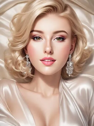 marylyn monroe - female,realdoll,bridal jewelry,romantic portrait,blonde woman,romantic look,marilyn,marylin monroe,portrait background,bridal accessory,bridal clothing,fashion vector,fashion illustration,pearl necklace,women's cosmetics,elsa,natural cosmetic,diamond jewelry,jeweled,white lady