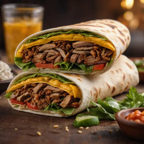 sandwich wrap,piadina,wraps,shawarma,wrap roti,southwestern united states food,beef roulades,fajita,grilled pineapple pork burrito,paratha roll,doner kebab,moo shu pork,tortillas,tex-mex food,adana kebabı,tacamahac,food photography,beef pancake,kati roll,quesadilla,Photography,General,Natural