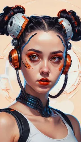 chell,xiaoyu,liora,vector girl,cyberathlete,amidala,cyberdog,cyborg,rey,cyberangels,cybernetically,cyberpunks,cybernetic,glados,biotic,chunli,cyberia,aoc,overpainting,cyberstar,Conceptual Art,Sci-Fi,Sci-Fi 03