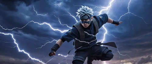 kakashi hatake,god of thunder,lightning,thunder,lightning bolt,nine-tailed,naruto,thunderbolt,storm,monsoon banner,strom,lightning storm,killua hunter x,killua,boruto,lightning strike,san storm,bolts,thor,tiber riven,Photography,Documentary Photography,Documentary Photography 22