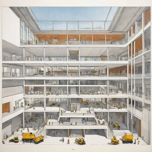 school design,multistoreyed,modern office,children's operation theatre,athens art school,offices,office buildings,daylighting,archidaily,shenzhen vocational college,kirrarchitecture,multi storey car park,biotechnology research institute,school of medicine,business school,arnold maersk,new building,construction industry,building construction,architect plan,Illustration,Children,Children 05