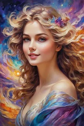 fantasy art,mystical portrait of a girl,fantasy portrait,fantasy woman,margaery,celtic woman,fantasy picture,margairaz,galadriel,faerie,mermaid background,faery,amalthea,horoscope libra,spellbinder,world digital painting,amphitrite,art painting,ariadne,sirene,Illustration,Realistic Fantasy,Realistic Fantasy 20