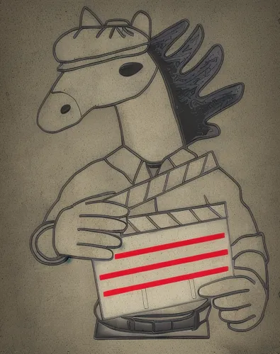 cinema director horse,clapperboard,vintage horse,horse supplies,clapboard,zonkey,a horse,accordionist,equestrianism,neigh,horse,brown horse,play horse,mail bag,coach horse beetle,hay horse,horseman,br