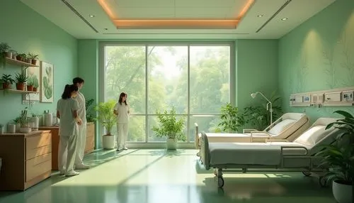 treatment room,doctor's room,therapy room,health spa,sickbay,examination room,consulting room,beauty room,hospitalier,aestheticians,hallway space,cleanrooms,therapy center,modern room,green living,hospital ward,envirocare,sleeping room,ambulatory,periodontist,Photography,General,Realistic