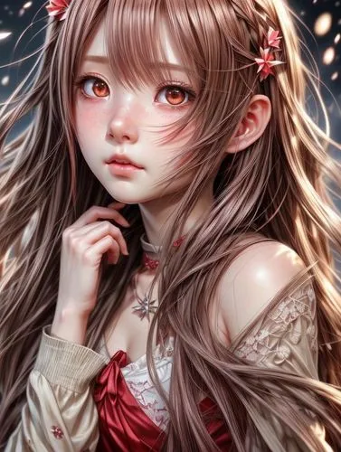 mystical portrait of a girl,fairy tale character,little girl fairy,fantasy portrait,fae,child fairy,cinnamon girl,girl portrait,alice,flower fairy,child girl,seerose,faery,anime girl,fairy,cocoa,faeri