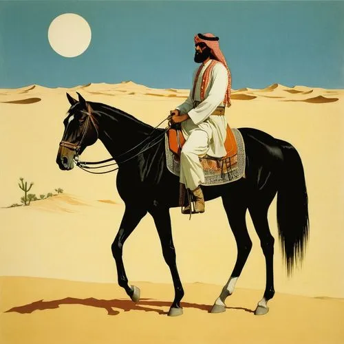 arabian,arabians,arabian horse,emirati,tuareg,zoroaster,bedouin,nazari,nasruddin,arabiyah,qatada,benmerzouga,semidesert,rem in arabian nights,merzouga,sandokan,sheikh zayed,arabian horses,kuwaiti,balkhi,Illustration,Retro,Retro 15