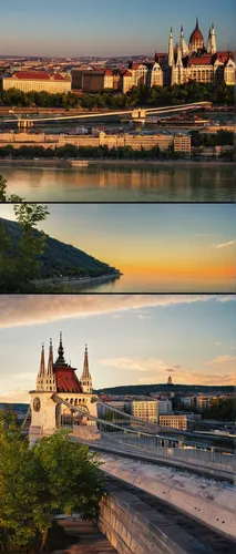 Budapest over the Danube at Golden Hour,moritzburg castle,panorama of helsinki,kremlin,kazan,riga,the kremlin,budapest,danube,transylvania,bagan,moritzburg palace,inner mongolia,russia,irkutsk,dresden