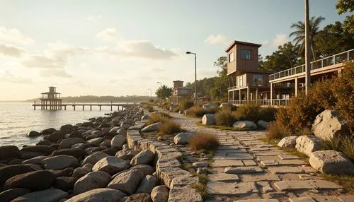 landscape design sydney,shorefront,3d rendering,beachfront,render,foreshore,seaside resort,landscape designers sydney,house by the water,shorncliffe,cryengine,busselton,bayfront,shoreside,oceanfront,dunes house,harborfront,seaside view,eastshore,redcliffe