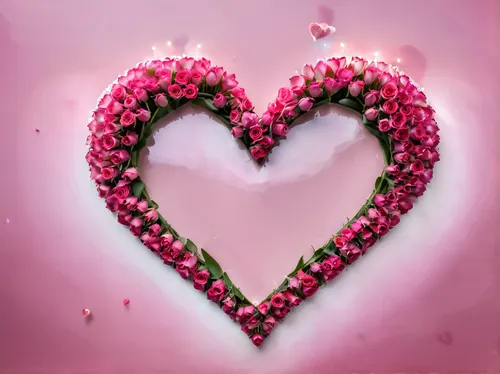 Create a romantic love abstract about valentine photography. flower, heart, pink, 8K, high resolution, high detail,heart background,heart pink,pink floral background,hearts color pink,flowers png,flor