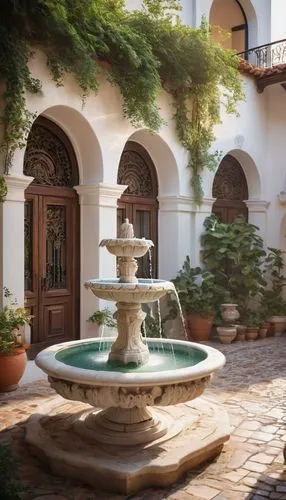 inside courtyard,courtyard,courtyards,patio,old fountain,cortile,monastery garden,hacienda,maximilian fountain,garden of the fountain,masseria,patios,august fountain,casa fuster hotel,decorative fountains,village fountain,spa water fountain,tlaquepaque,esteruelas,stone fountain,Photography,Documentary Photography,Documentary Photography 22