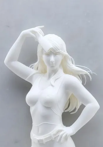 3d figure,kotobukiya,3d model,plastic model,sculpt,angel figure,allies sculpture,game figure,3d rendered,3d render,christmas figure,3d modeling,woman sculpture,yang,figurine,girl on a white background,anime 3d,rc model,art model,model kit