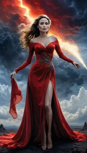 melisandre,lady in red,red cape,scarlet witch,queen of hearts,etheria,Conceptual Art,Fantasy,Fantasy 30