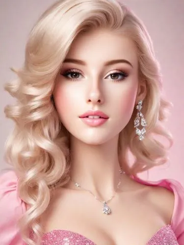 realdoll,doll's facial features,barbie doll,barbie,female doll,pink beauty,dahlia pink,princess' earring,fashion doll,fashion dolls,doll paola reina,elsa,peach rose,rosa ' amber cover,romantic look,eglantine,bridal jewelry,model doll,dress doll,porcelain doll