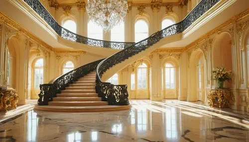 ritzau,staircase,palladianism,marble palace,outside staircase,tsarskoye,royal interior,peterhof palace,mikhailovsky,pavlovsk,staircases,foyer,entrance hall,villa cortine palace,escaleras,stairway,escalera,rococo,europe palace,grandeur,Conceptual Art,Daily,Daily 15