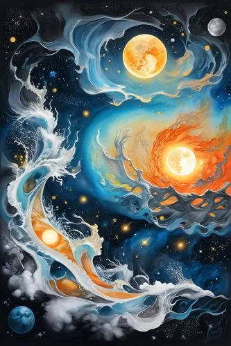 space art,galaxy collision,moon and star background,galatasary,amaterasu,starry night,protostars,galaxy,starscape,astronomy,supernovae,whirlwinds,astronomical,the night sky,supernovas,falling stars,stars and moon,spiral nebula,auroral,galactic,Illustration,Black and White,Black and White 30