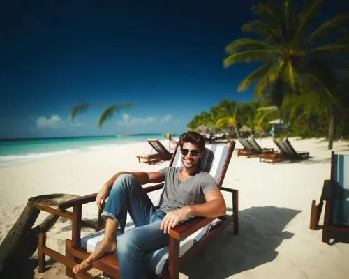 clear sky cloudless,deckchair,cayo largo island,mustique,maldive,lakshadweep,white sand beach,boracay,deckchairs,paradise beach,beach chair,amanresorts,vacationing,white sandy beach,transmarco,padaris