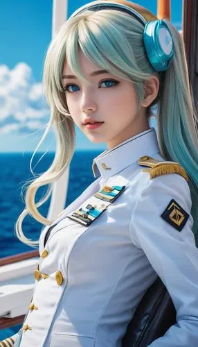 azzurra,at sea,naval,cocaptain,marineau,delta sailor,yachtswoman,ltjg,arpeggio,admiral,nautical star,senkaku,shipmaster,sea scouts,yamato,vizeadmiral,bns,sailor,navio,kantai collection sailor,Conceptual Art,Fantasy,Fantasy 03