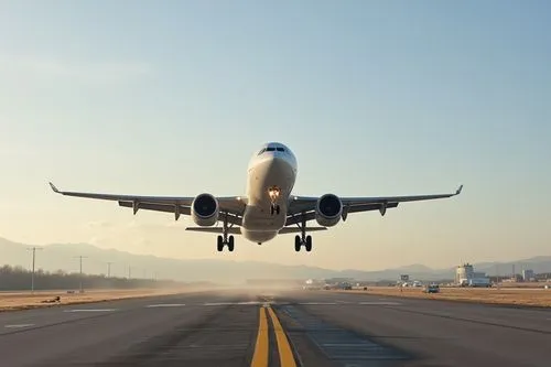 airport runway,aircraft take-off,taxiway,taxiing,reversers,taxiways