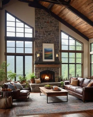 family room,fireplaces,fire place,luxury home interior,wooden beams,contemporary decor,fireplace,home interior,living room,loft,sunroom,hovnanian,sitting room,alpine style,great room,mid century modern,livingroom,rockbridge,minotti,interior modern design,Illustration,Vector,Vector 08