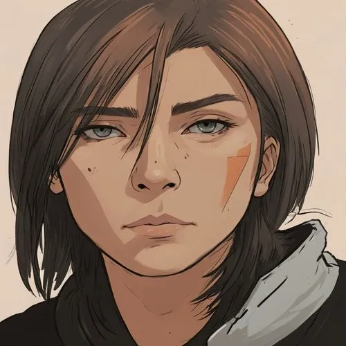 korra,melikov,hawke,asami,hanji,seregil,Illustration,Japanese style,Japanese Style 06