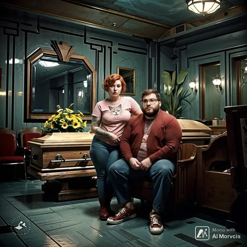 vintage man and woman,bioshock,wolfenstein,man and wife,lumbago,mother and father