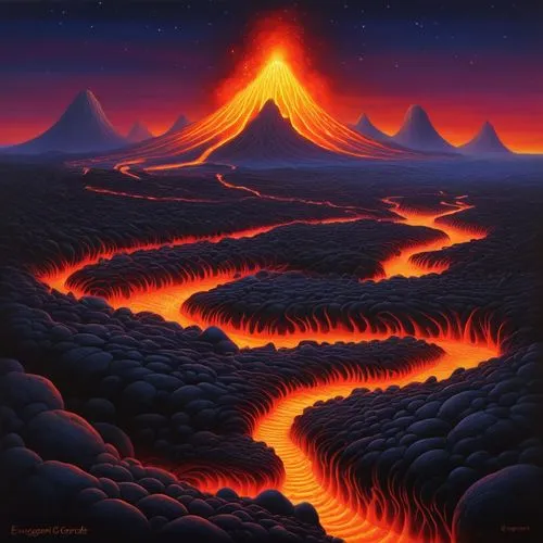 volcanos,volcano,lava,volcanism,volcanic,volcanoes,volcanic eruption,volcanic landscape,eruption,volcanic field,lava flow,fire mountain,stratovolcano,active volcano,lava river,vesuvius,magma,lava plain,the volcano,volcano poas,Illustration,Realistic Fantasy,Realistic Fantasy 26