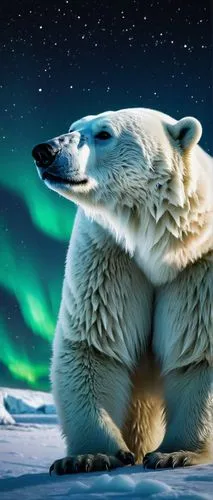 polar aurora,aurora polar,polar,polar bare coca cola,polar lights,arctic,polar bear,polar bears,north pole,nordic bear,icebear,ice bear,the polar circle,arctic ocean,south pole,polar ice cap,polar cap,arctic antarctica,auroras,winter animals,Illustration,Paper based,Paper Based 13