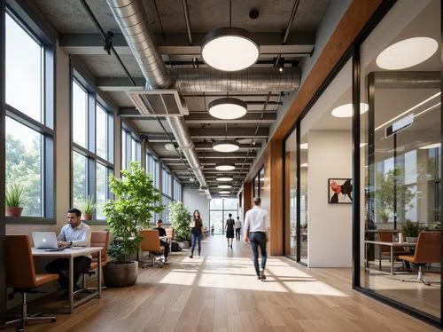 daylighting,modern office,offices,bureaux,ideacentre,gensler,hallway space,creative office,blur office background,oticon,staroffice,headquaters,working space,headoffice,office automation,assay office,workspaces,lofts,business centre,resourcehouse