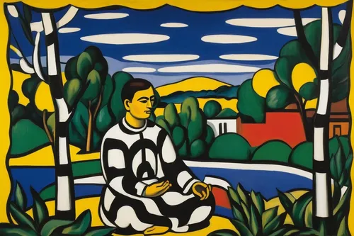 roy lichtenstein,david bates,woman sitting,girl in the garden,glass painting,braque d'auvergne,picasso,post impressionism,khokhloma painting,braque francais,woman eating apple,woman drinking coffee,woman on bed,woman holding pie,girl lying on the grass,breton,indigenous painting,folk art,praying woman,woman at the well,Art,Artistic Painting,Artistic Painting 39