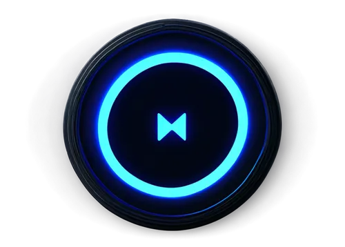 Zoom sound effects, futuristic UI, metallic material, glowing blue lights, circular interface, 3D holographic display, sci-fi atmosphere, high-tech gadget, close-up shot, shallow depth of field, vibra