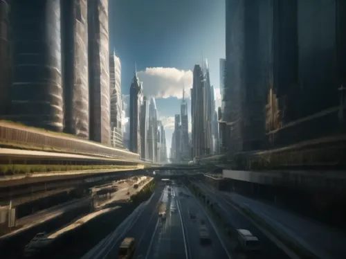 futuristic landscape,coruscant,arcology,metropolis,jablonsky,cybercity