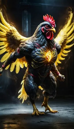 phoenix rooster,pubg mascot,garuda,griffon bruxellois,chicken bird,patung garuda,cockerel,the chicken,gallus,bantam,yellow chicken,griffin,polish chicken,bird png,feathered race,roasted pigeon,redcock,chicken 65,rooster,avian flu,Photography,Artistic Photography,Artistic Photography 04