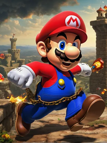 super mario,mario,super mario brothers,mario bros,luigi,png image,nintendo,wii u,mobile video game vector background,wall,fuel-bowser,petrol-bowser,action-adventure game,smash,true toad,emulator,toad,plumber,toadstool,red tunic,Art,Classical Oil Painting,Classical Oil Painting 08